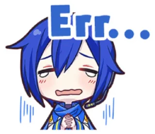 Sticker from KAITO PJ Sekai Stamps!
