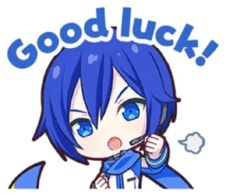 Sticker from KAITO PJ Sekai Stamps!
