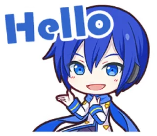 Sticker from KAITO PJ Sekai Stamps!