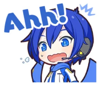 Sticker from KAITO PJ Sekai Stamps!