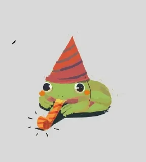 🥳 emoji ♡︎ Telegram sticker 10 of 43