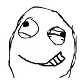 🙂 emoji derpp Telegram sticker 12 of 26