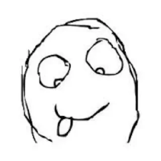 👄 emoji derpp Telegram sticker 8 of 26