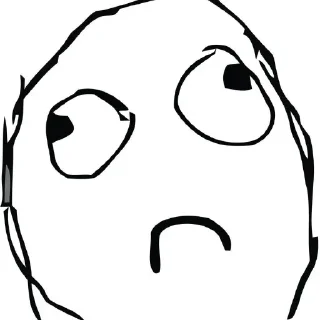 🙂 emoji derpp Telegram sticker 14 of 26
