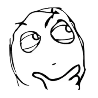 🙂 emoji derpp Telegram sticker 5 of 26