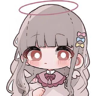 Sticker from Девочки ангелы @Nyasticks