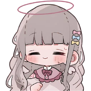 Sticker from Девочки ангелы @Nyasticks