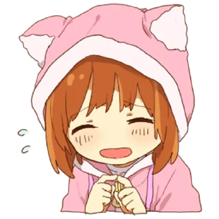 😅 emoji Милые кошко-девочки @nyasticks Telegram sticker 20 of 23