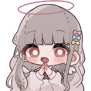 Sticker from Девочки ангелы @Nyasticks