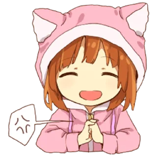 😠 emoji Милые кошко-девочки @nyasticks Telegram sticker 11 of 23