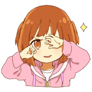 🙃 emoji Милые кошко-девочки @nyasticks Telegram sticker 19 of 23