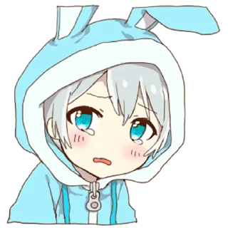 😭 emoji Милые кошко-девочки @nyasticks Telegram sticker 2 of 23