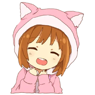 😄 emoji Милые кошко-девочки @nyasticks Telegram sticker 9 of 23