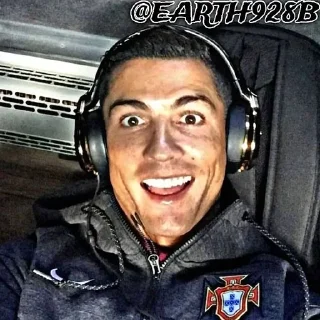Sticker from Cristiano Ronaldo • @Earth928B
