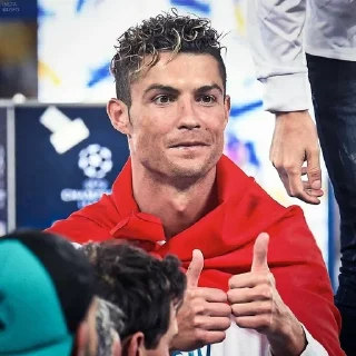 👍 emoji CristianoRonaldo@DioGiorno Telegram sticker 7 of 42