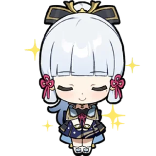 Sticker from Ayaka. | by: @arolinrstickers
