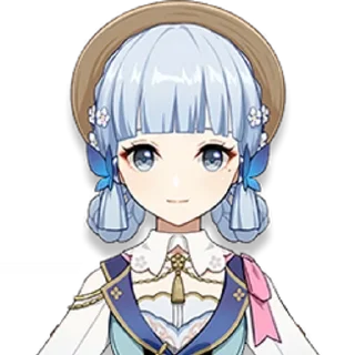 Sticker from Ayaka. | by: @arolinrstickers