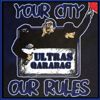 Sticker from ⚪⚫QARABAĞ FK⚫⚪