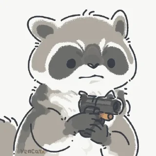 Sticker from Енотики 🦝