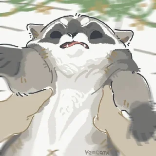 Sticker from Енотики 🦝