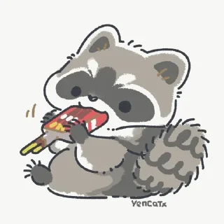 Sticker from Енотики 🦝