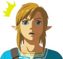 😧 emoji The Legend of Zelda: Breath of the Wild :: @line_stickers Telegram sticker 12 of 24