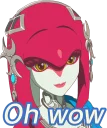 😯 emoji The Legend of Zelda: Breath of the Wild :: @line_stickers Telegram sticker 8 of 24