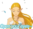 🙏 emoji The Legend of Zelda: Breath of the Wild :: @line_stickers Telegram sticker 2 of 24