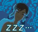 😴 emoji The Legend of Zelda: Breath of the Wild :: @line_stickers Telegram sticker 1 of 24