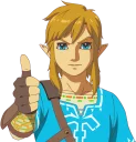 👍 emoji The Legend of Zelda: Breath of the Wild :: @line_stickers Telegram sticker 3 of 24