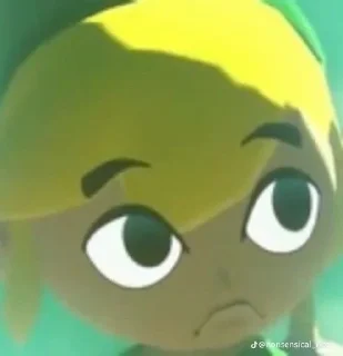 Sticker from zelda