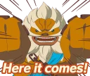 👊 emoji The Legend of Zelda: Breath of the Wild :: @line_stickers Telegram sticker 5 of 24