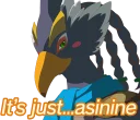 🦅 emoji The Legend of Zelda: Breath of the Wild :: @line_stickers Telegram sticker 7 of 24