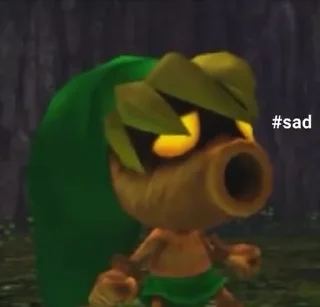 Sticker from zelda