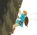 🧗‍♂️ emoji The Legend of Zelda: Breath of the Wild :: @line_stickers Telegram sticker 15 of 24