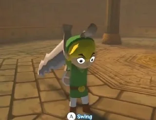 Sticker from zelda