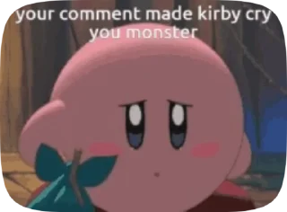 Kirbymeme sticker 2