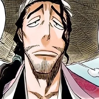 🔳 emoji Kyoraku by @seireitei_tsushin Telegram sticker 9 of 120