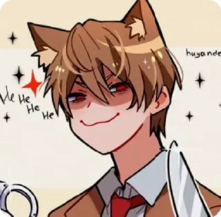 Sticker from Yagami Light