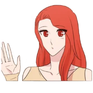 👋 emoji Miss angel and miss demon:@Asukalsl Telegram sticker 20 of 31