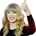 Sticker from Taylor Swift