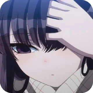 Sticker from Shouko Komi