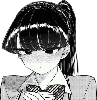 Sticker from Shouko Komi