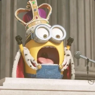 Sticker from Minions :: @scaraemi