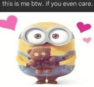 Sticker from minions