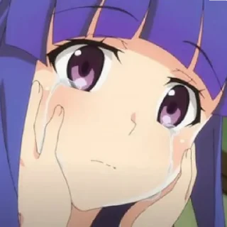 😢 emoji Госпожа Фуруде Рика Telegram sticker 24 of 60