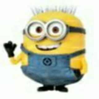 Sticker from hot minions