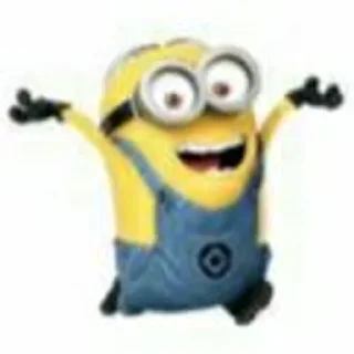 Sticker from hot minions