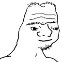 Sticker from Retarded Wojak