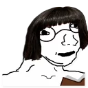 Sticker from Retarded Wojak